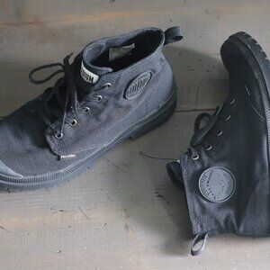 PALLADIUM - Pampa Sp20 Hi Canvas Shoes - Black